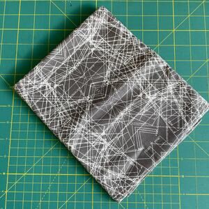 Indelible Grey White Spirodrafts Carbon 1.25 Yards Katarina Roccella